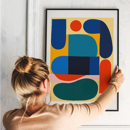 Organic Form Wall Art Print