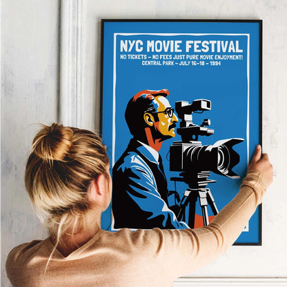 NYC Movie Festival 1994 Poster Print