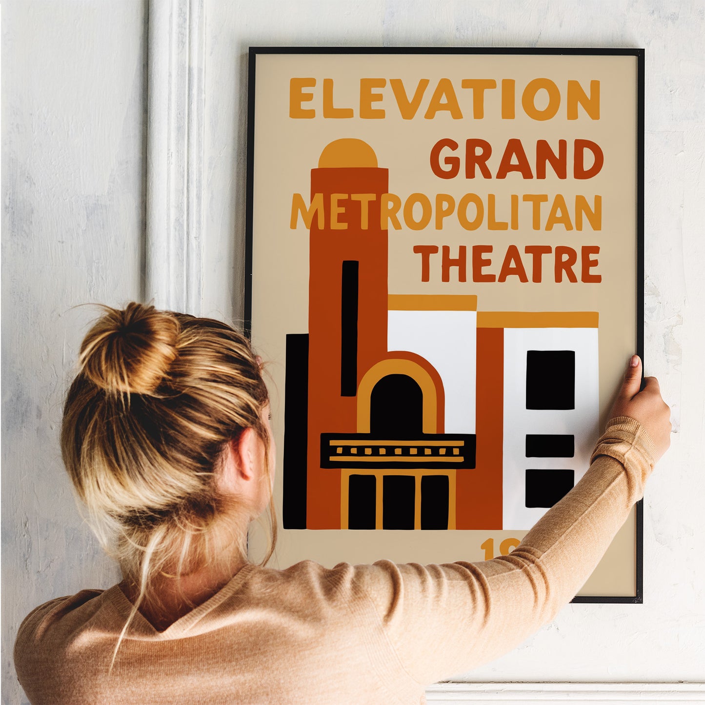 Grand Metropolitan Theatre 1928 Poster
