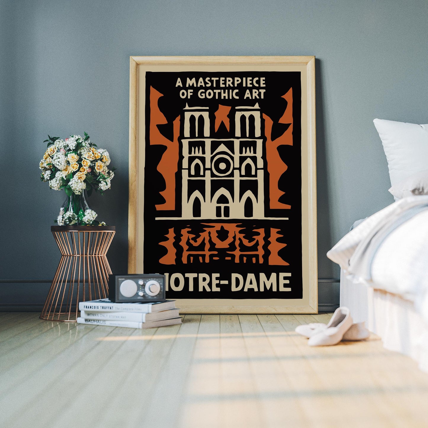 Notre Dame Gothic Art Print