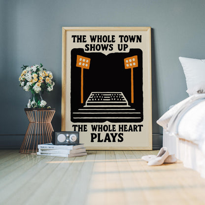 Stadium Night Poster Print