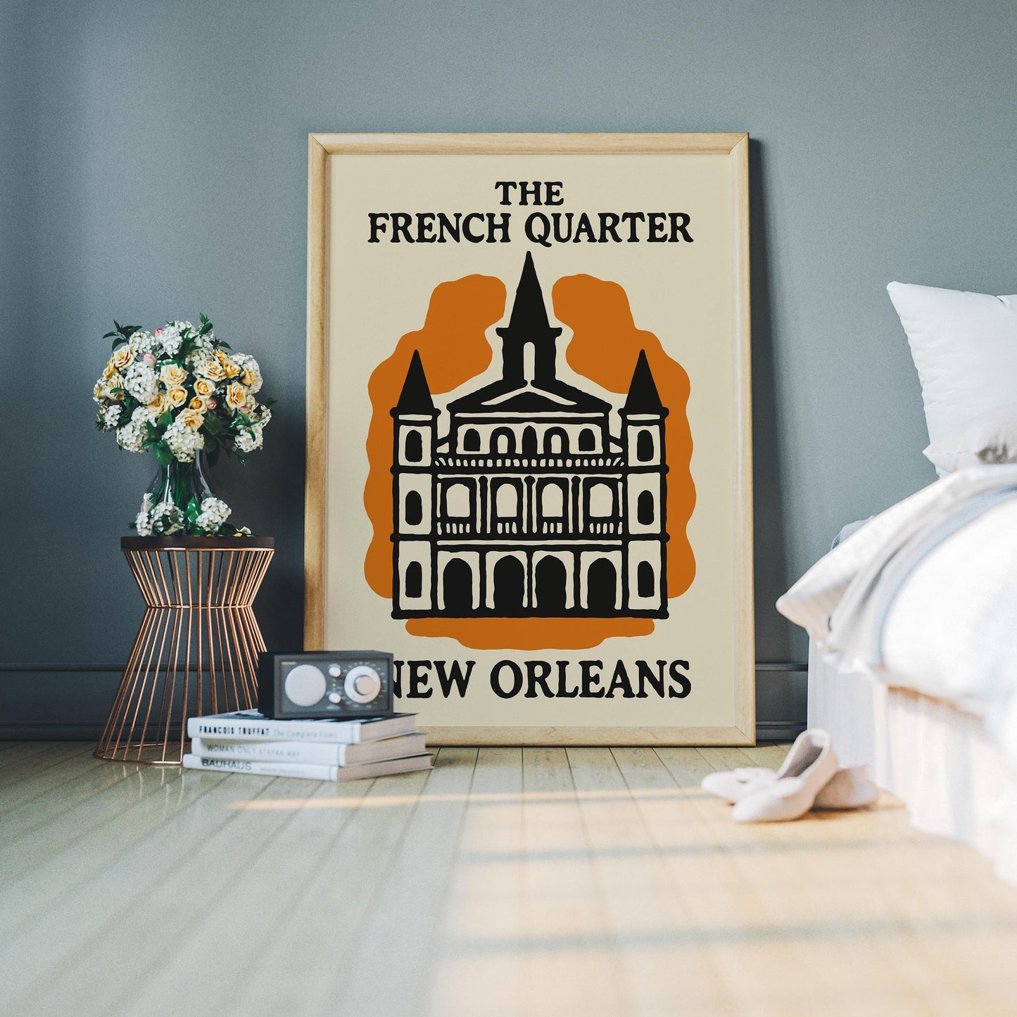 French Quarter Travel Poster