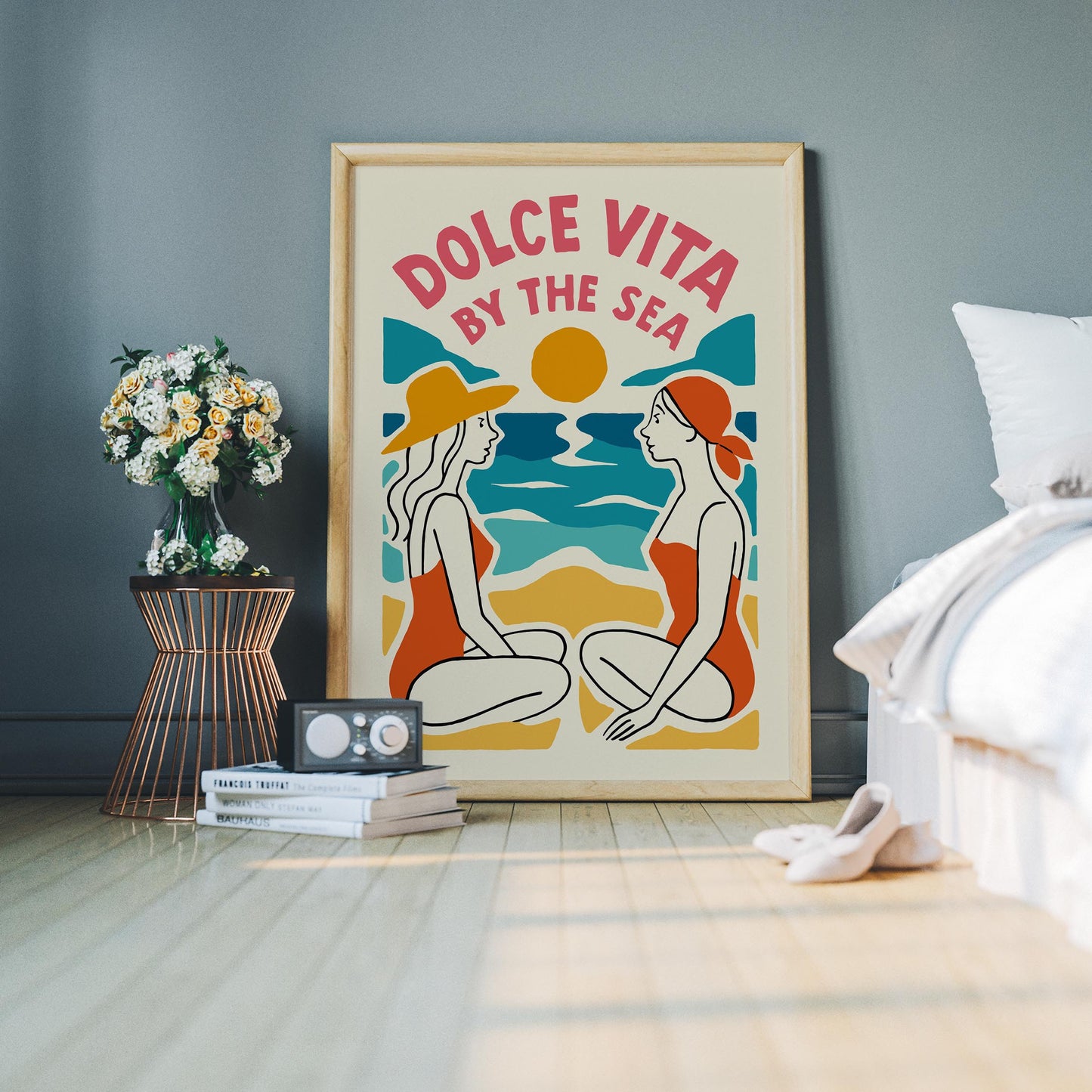 Dolce Vita Beach Art