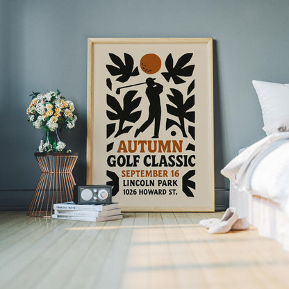 Autumn Golf Classic Poster