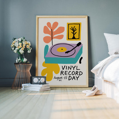 Vinyl Record Day Print