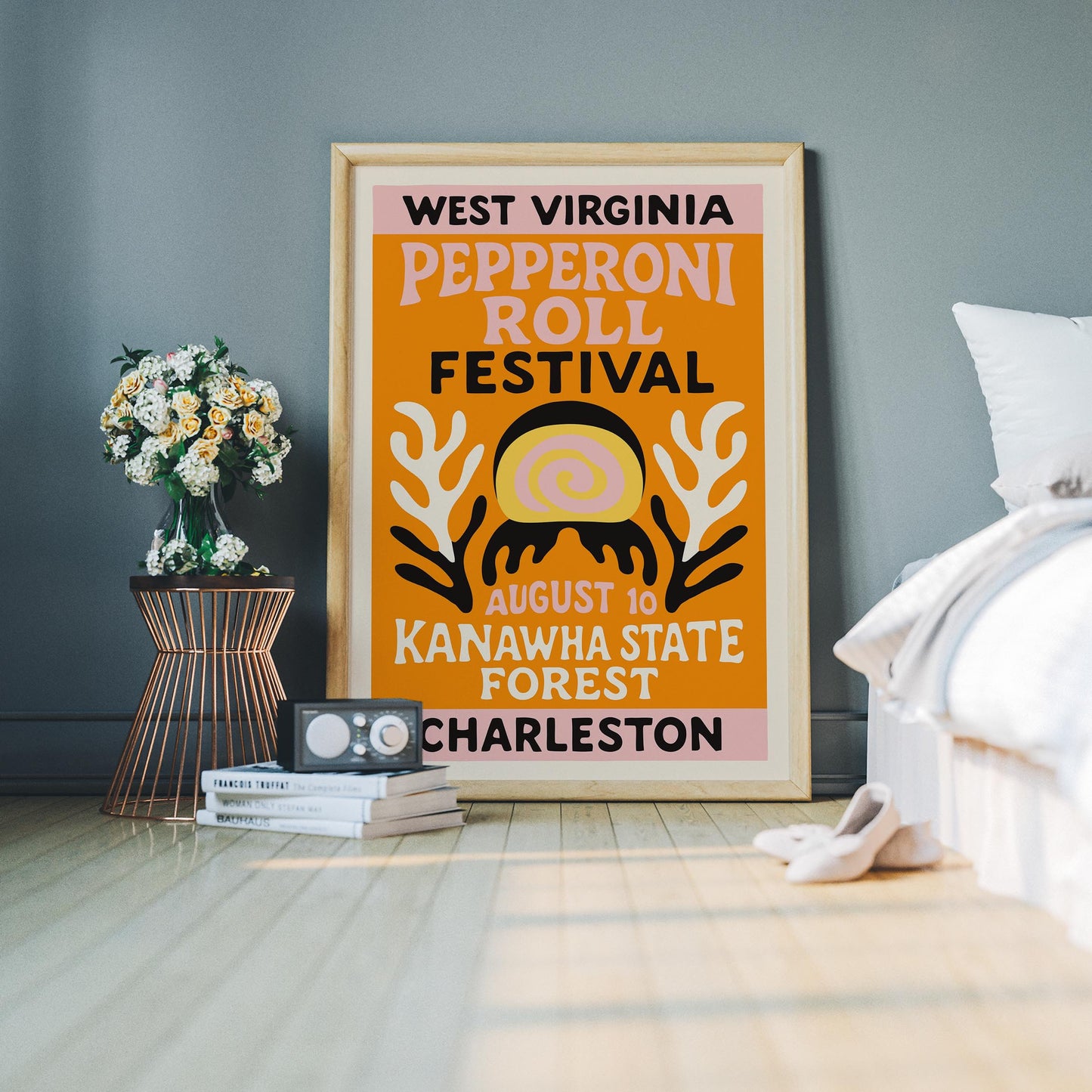 Pepperoni Roll Festival Poster