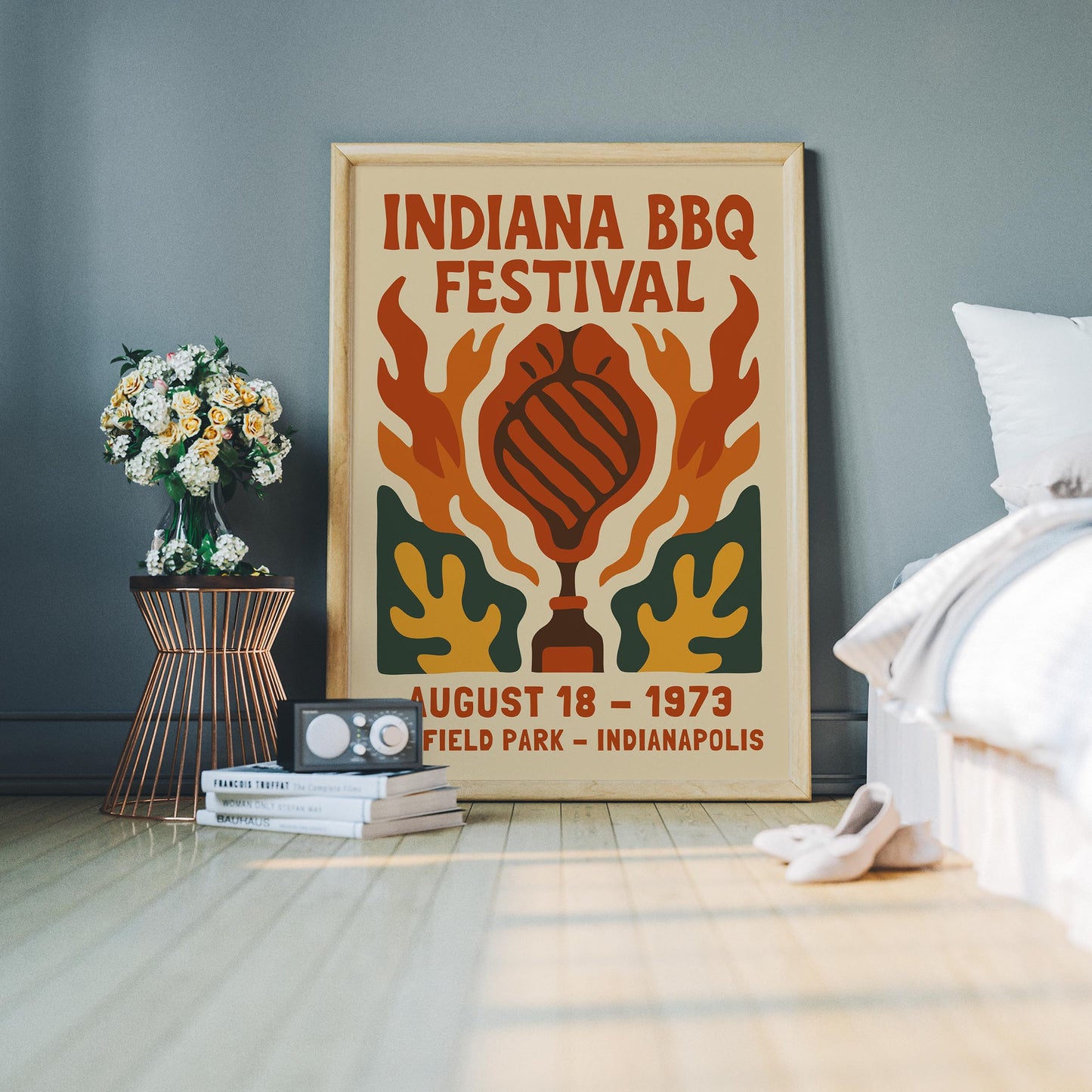 Indiana BBQ Festival Poster