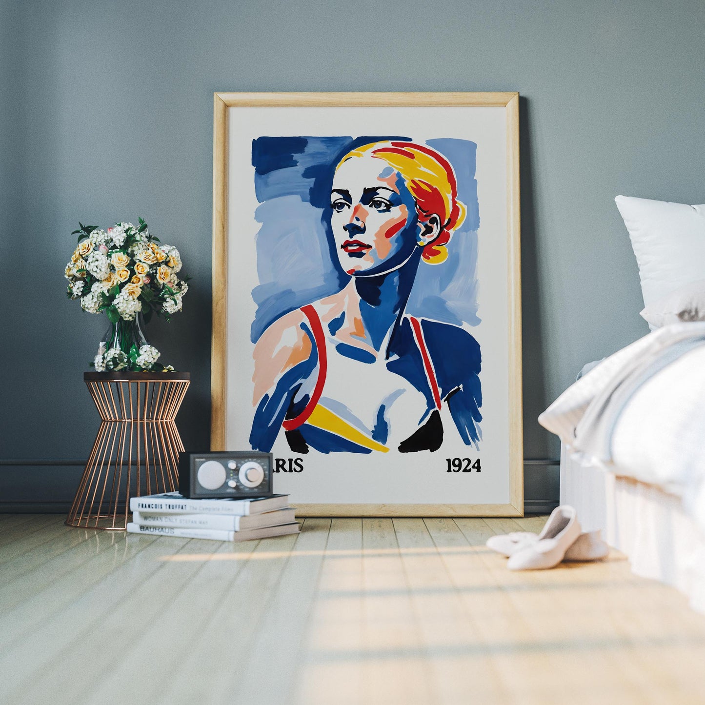 Paris Swimming Wall Art