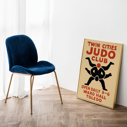 Twin Cities Judo Club Poster