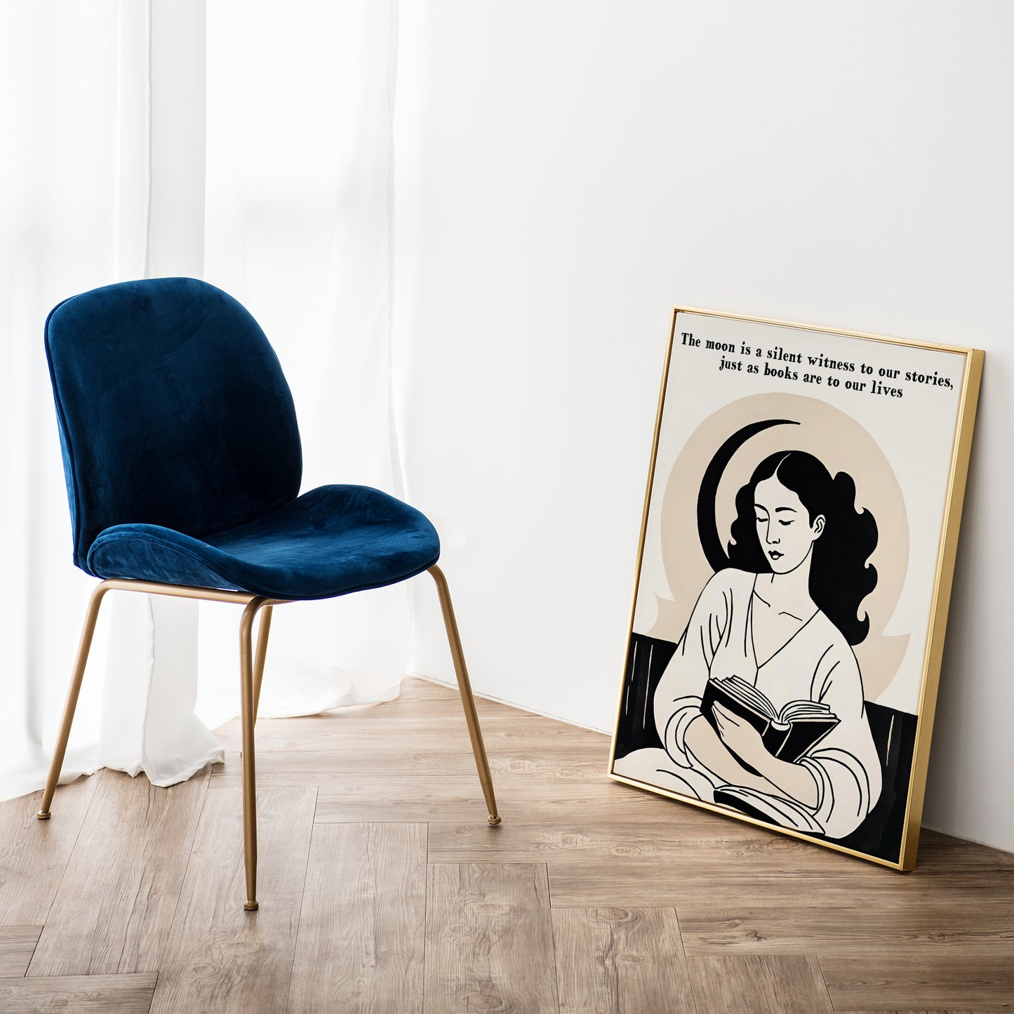 Literary Quote Wall Art Print