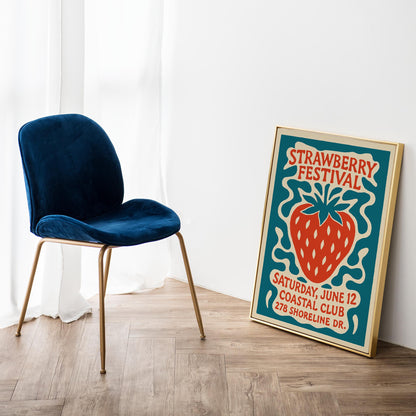 Strawberry Festival Poster