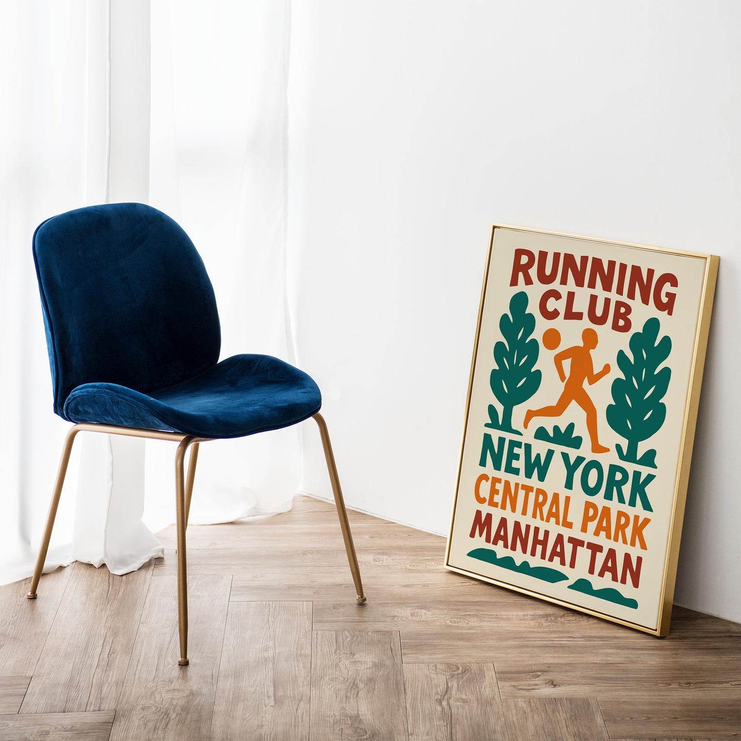 Running Club NYC Print