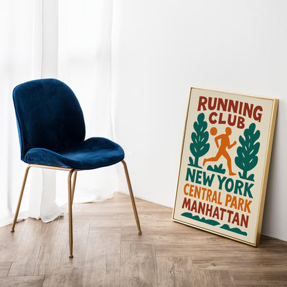 Running Club NYC Print
