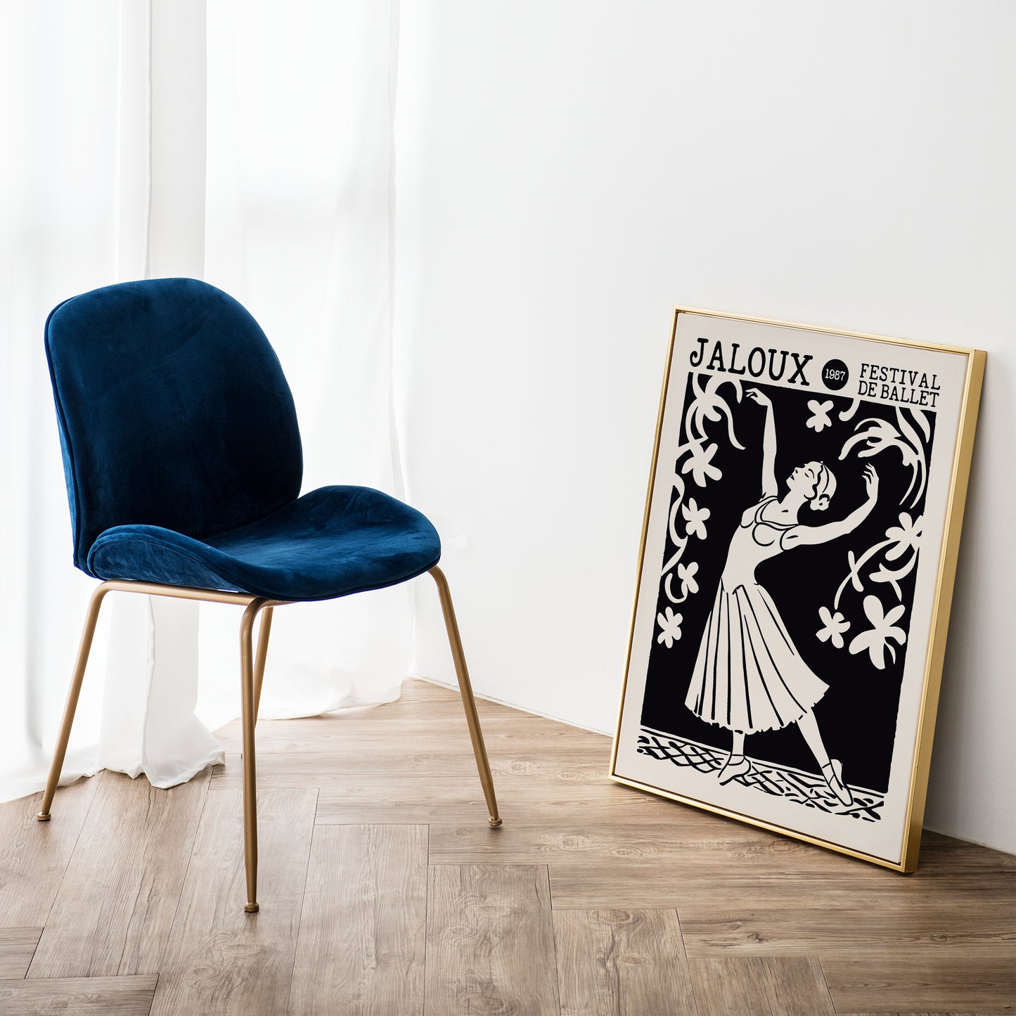 Jaloux Vintage Ballet Poster
