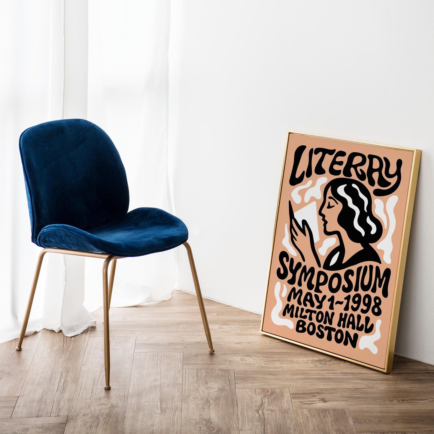 Literary Symposium Poster Print
