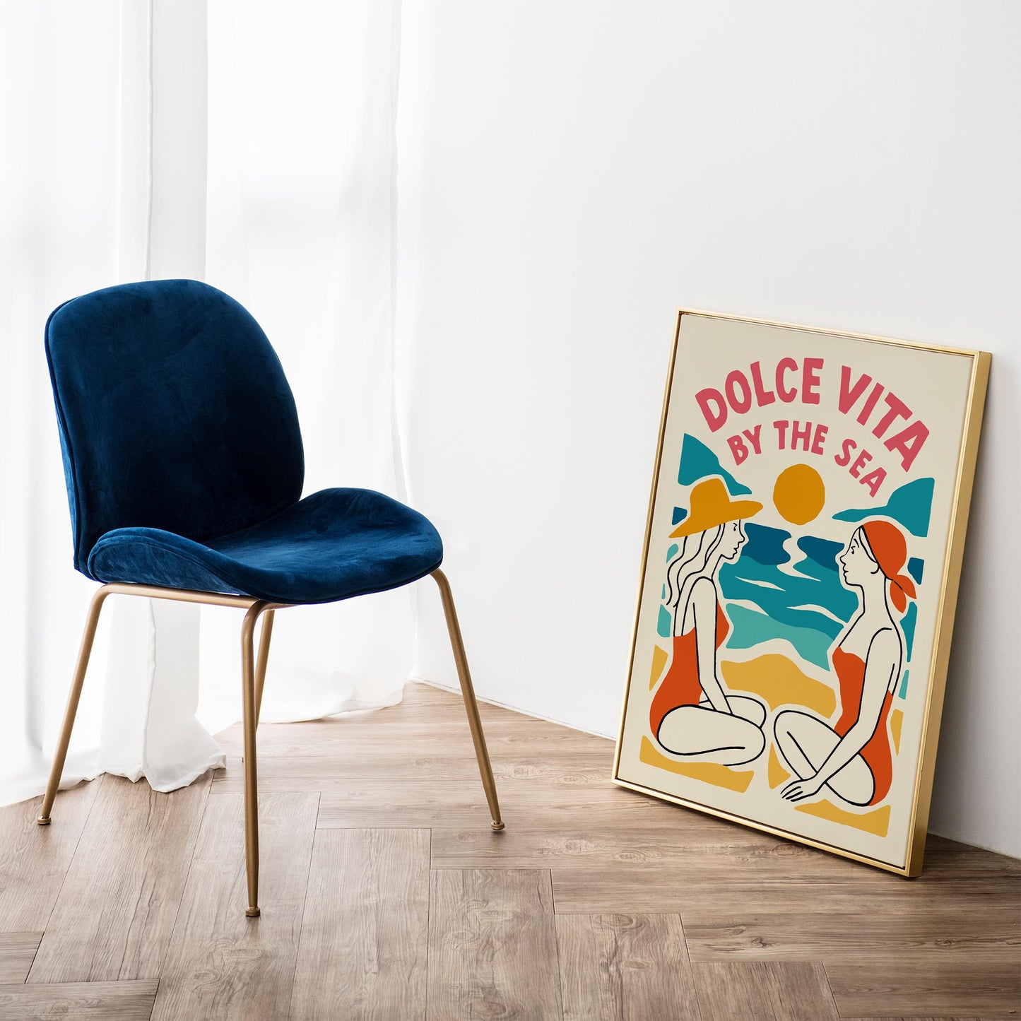 Dolce Vita Beach Art