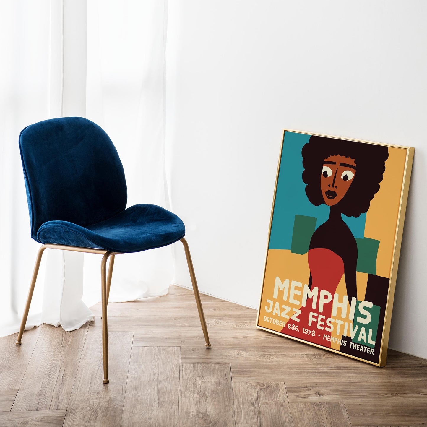 Memphis Jazz Festival Poster Print