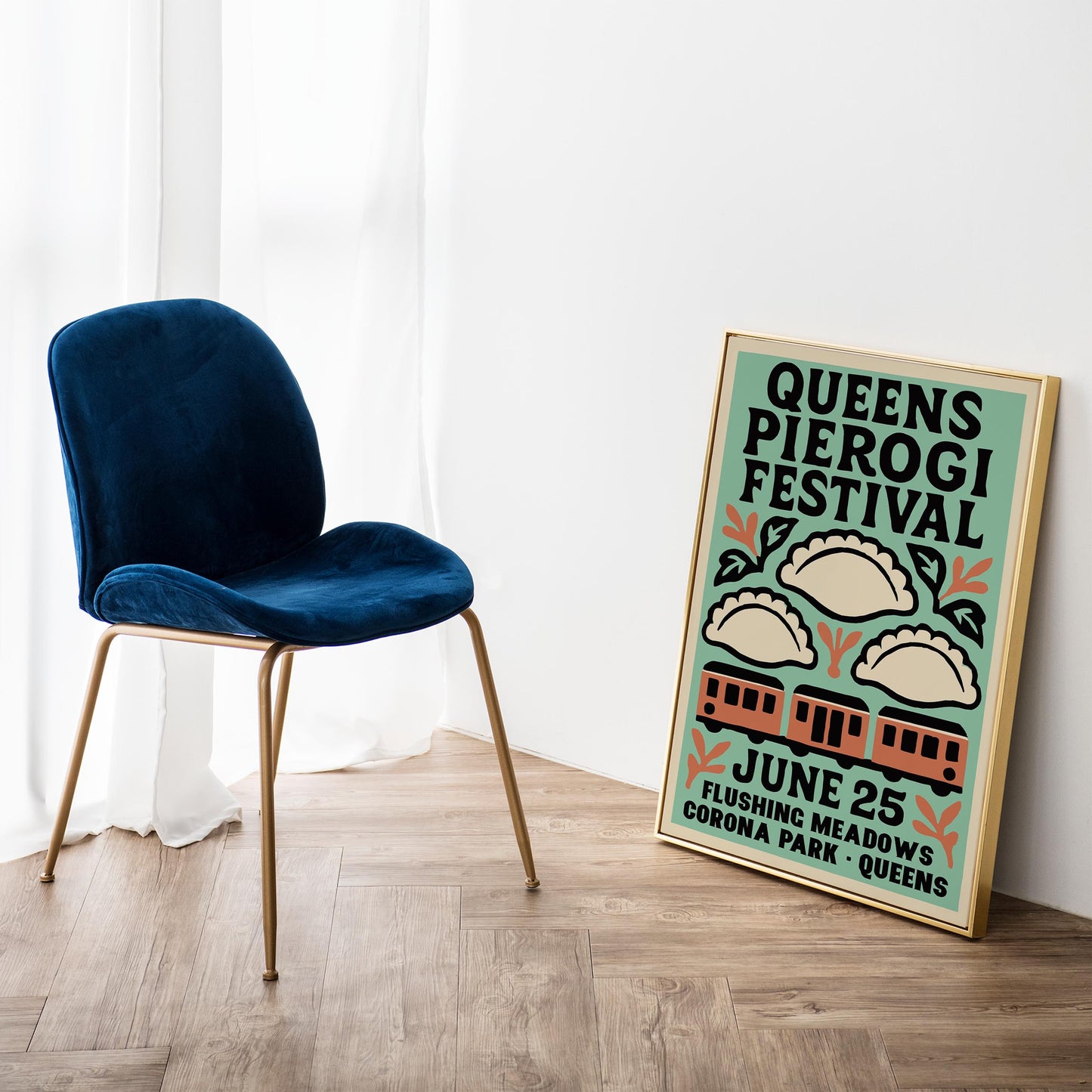 Queens Pierogi Festival Poster