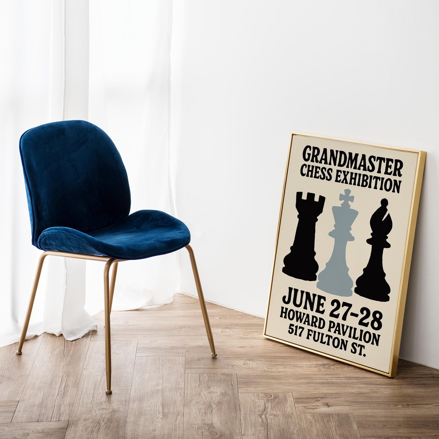 Chess Grandmaster Poster