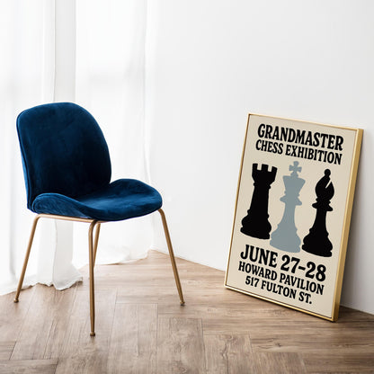 Chess Grandmaster Poster