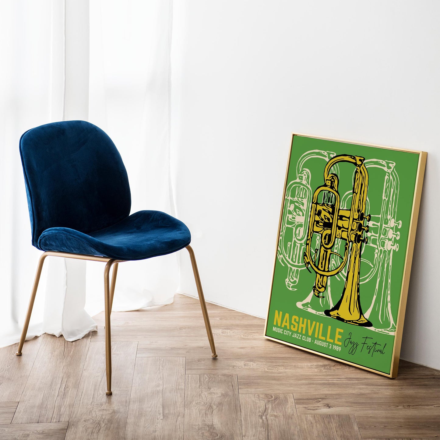 2001 NYC Jazz Festival Poster