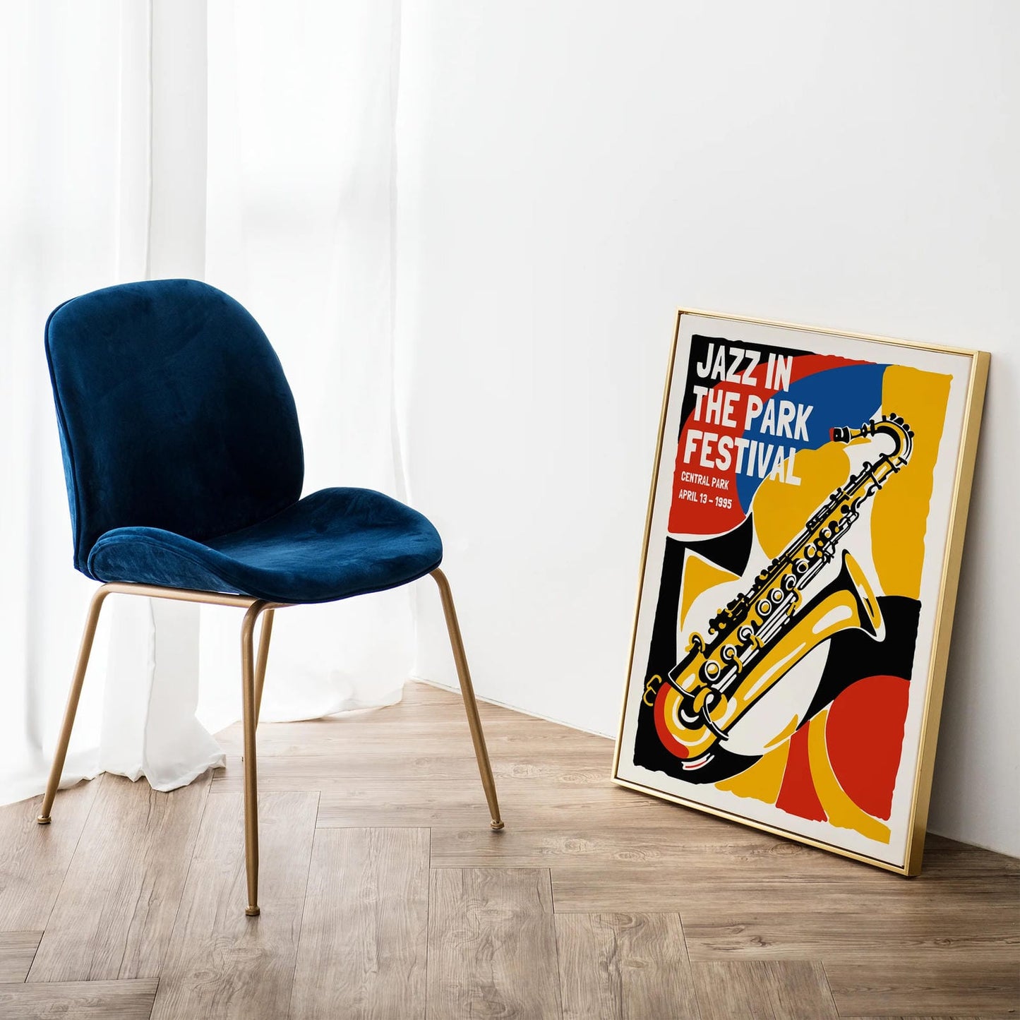 Jazz in The Park Festival 1995 Poster