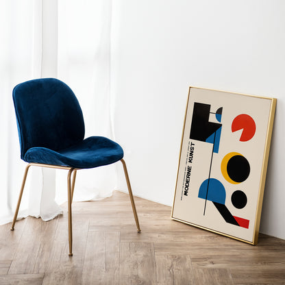 Moderne Kunst Exhibition Bauhaus Poster