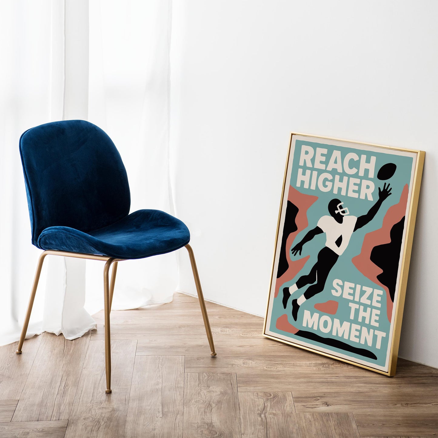 Football Motivation Poster Print