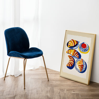 French Croissants Art Print