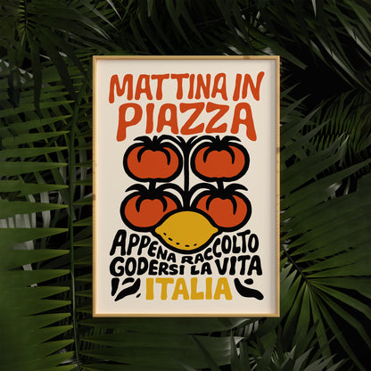Italian Kitchen Art Poster