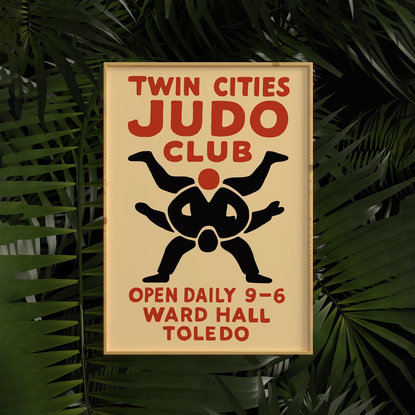 Twin Cities Judo Club Poster