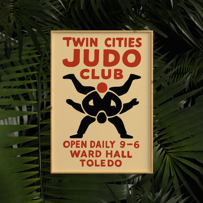 Twin Cities Judo Club Poster