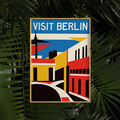 Minimal Berlin Travel Poster