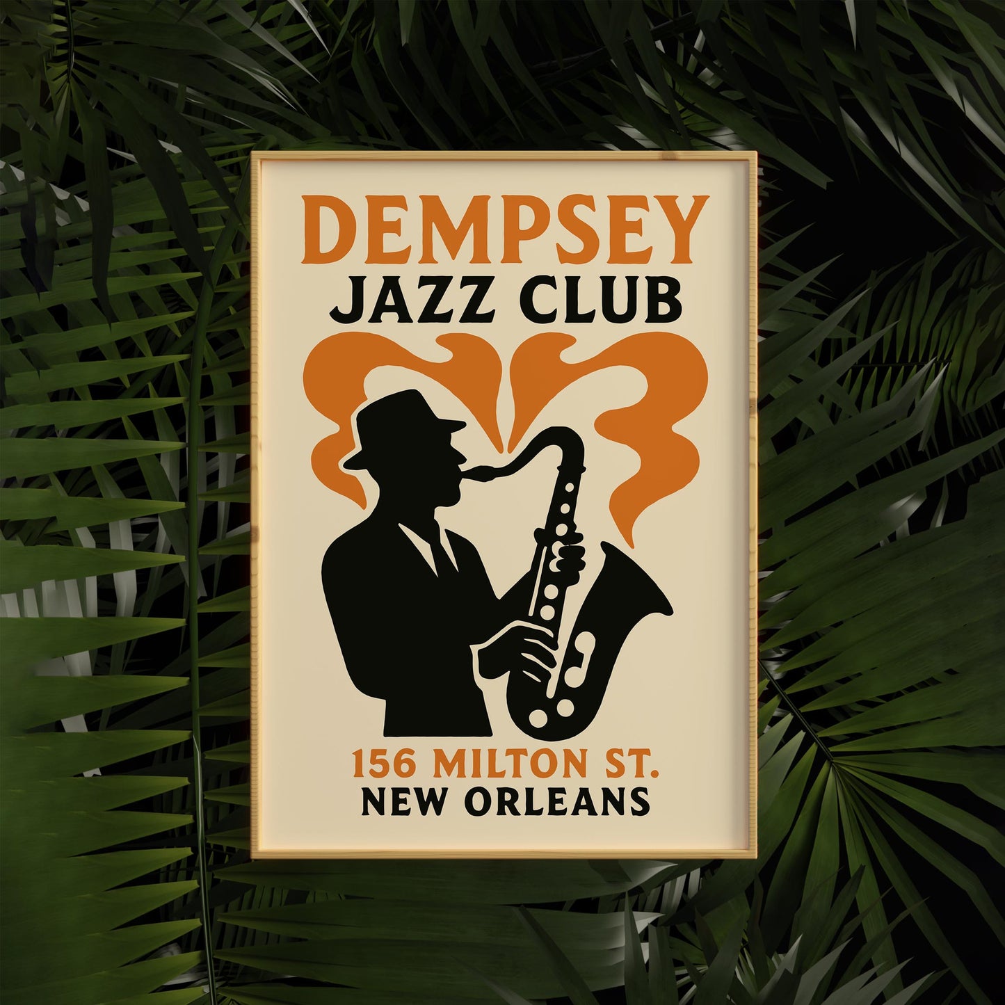 New Orleans Jazz Poster - Vintage Music Wall Art