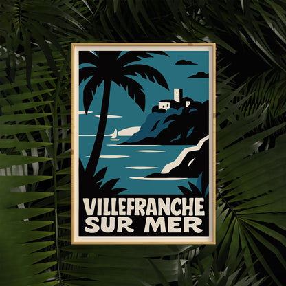 Villefranche Coast Poster