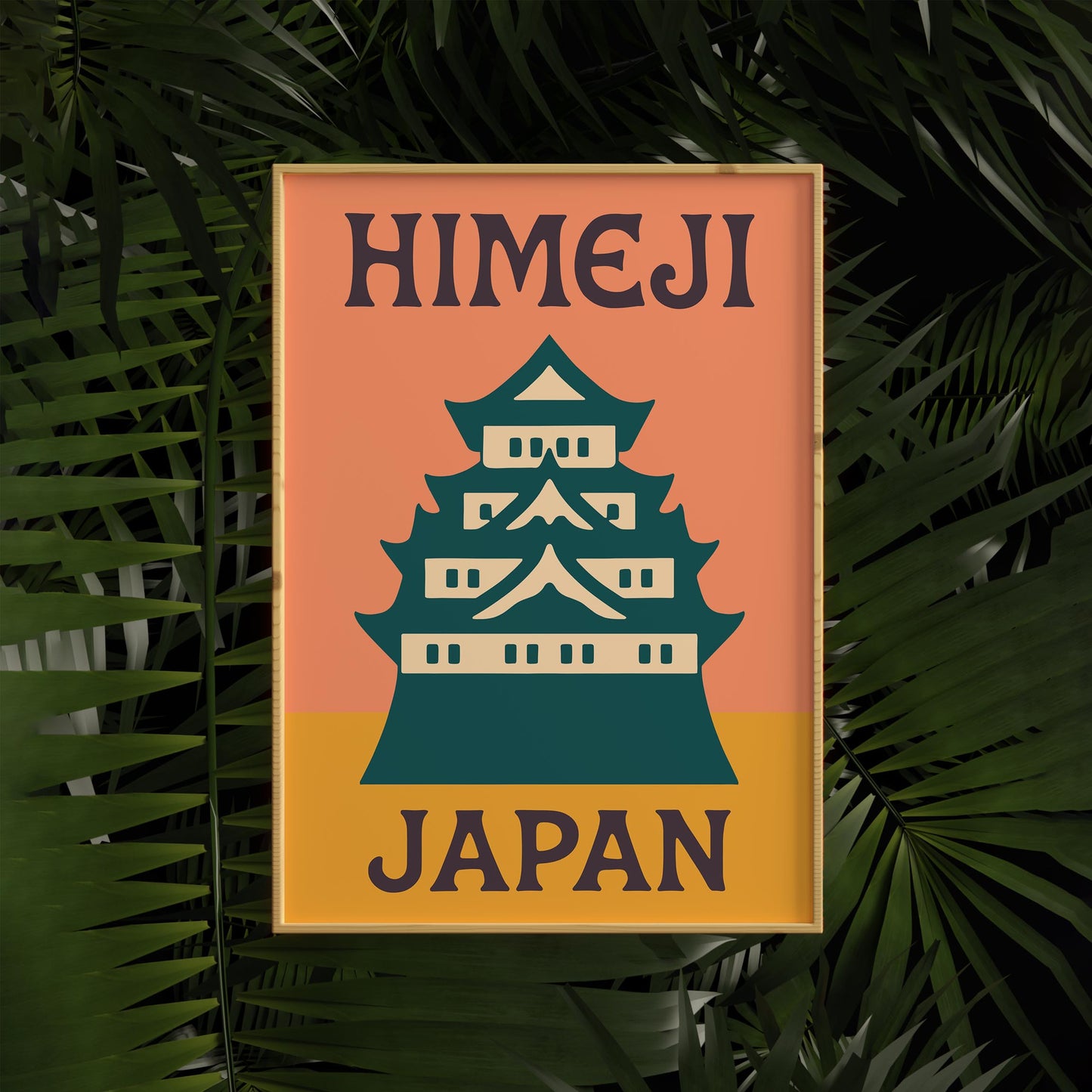 Himeji Castle Japan Poster