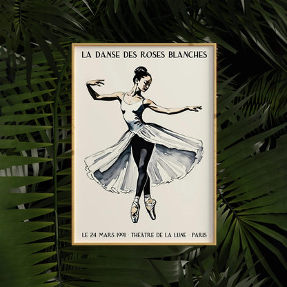 French Ballet Vintage Art Print