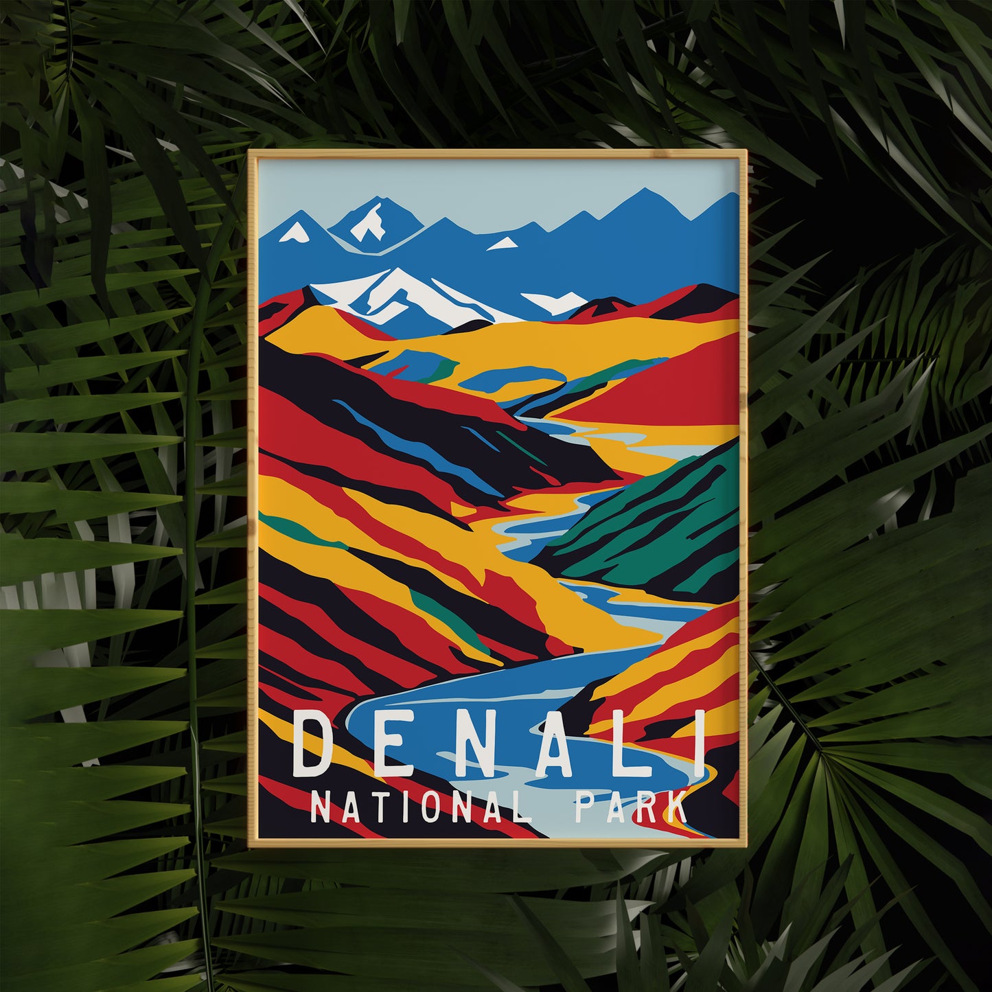 Denali National Park Travel Print