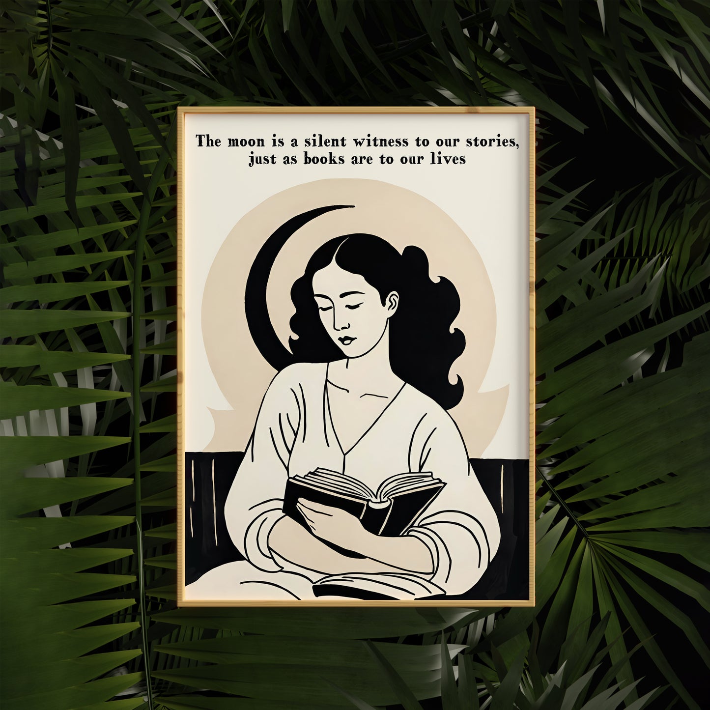 Literary Quote Wall Art Print