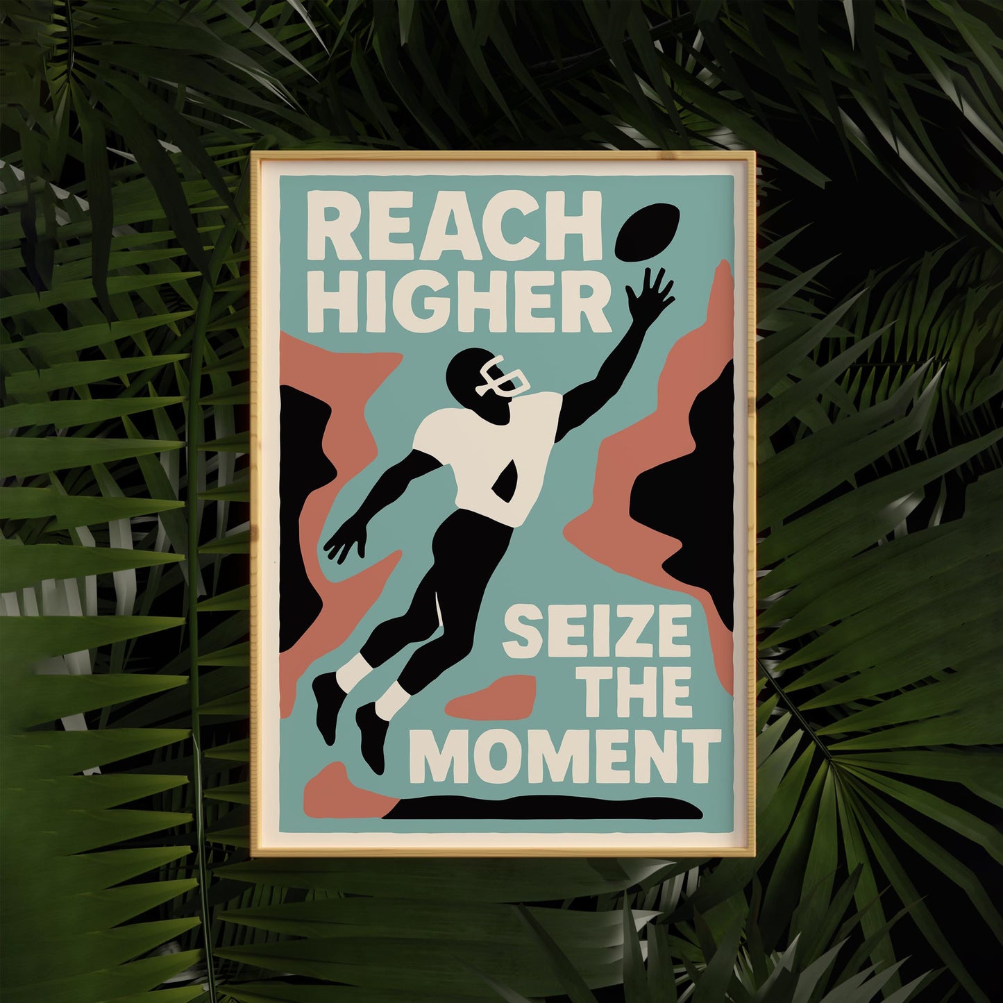 Football Motivation Poster Print