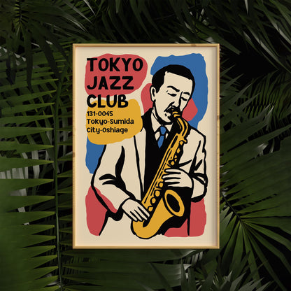 Tokyo Jazz Club Print