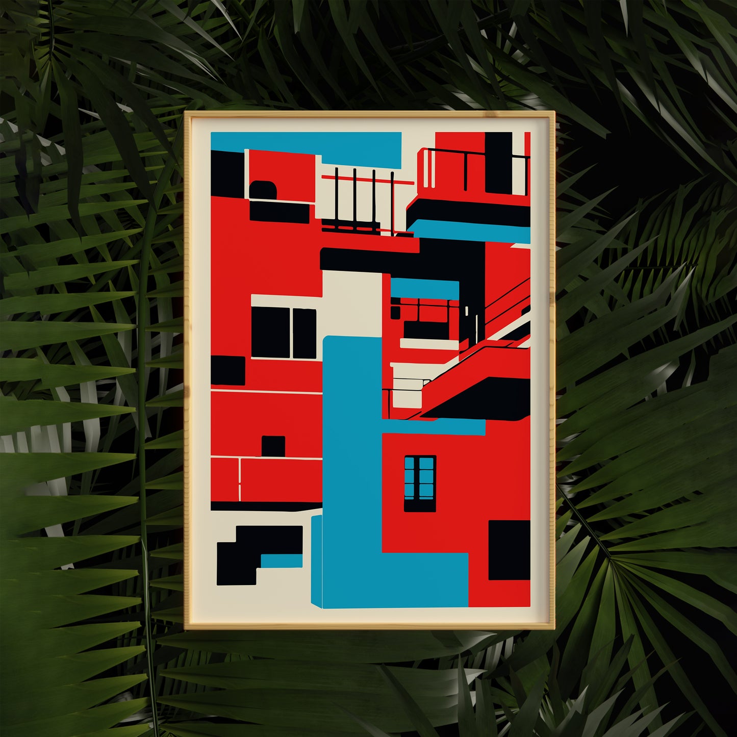 Bauhaus Architecture Poster