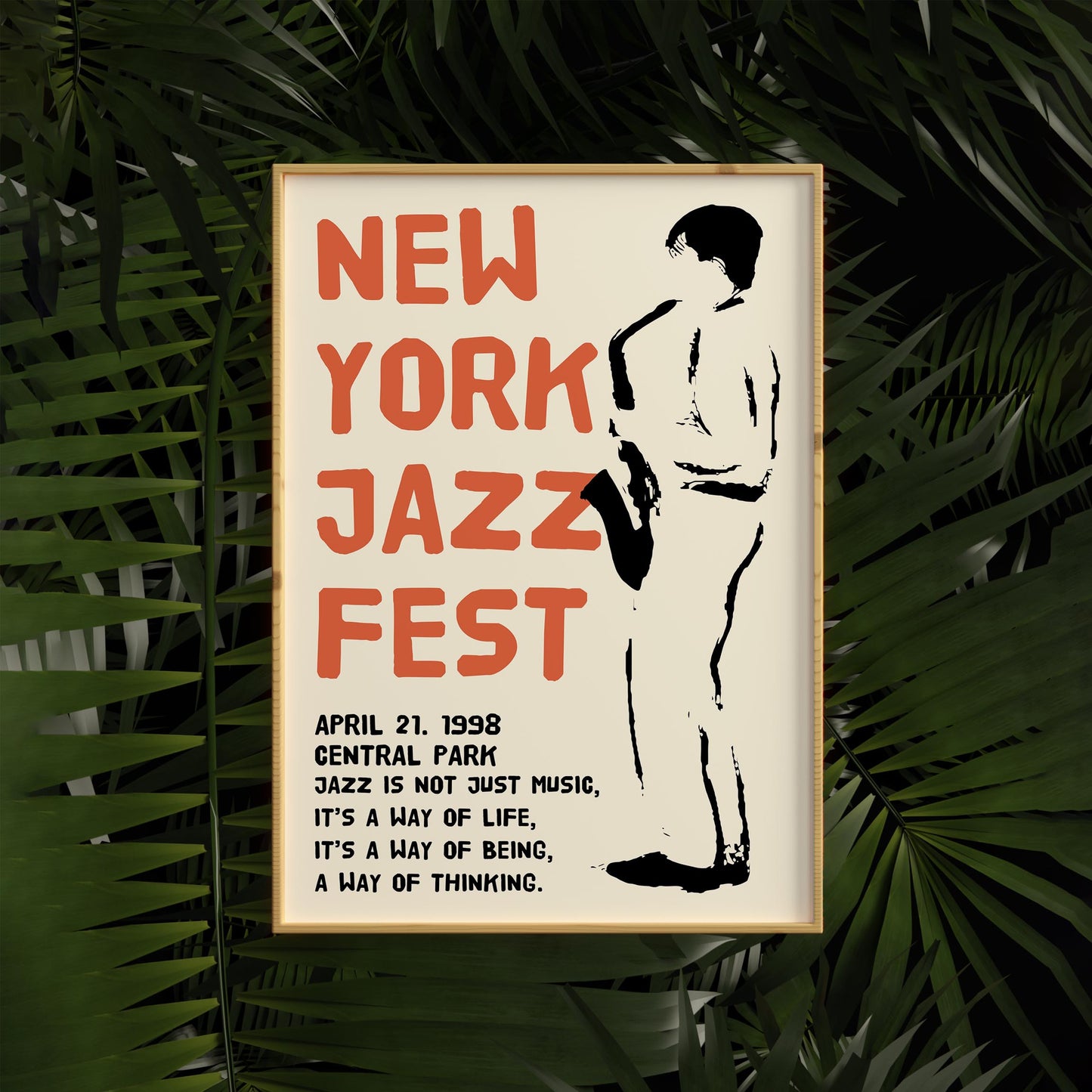 New York Jazz Fest Poster