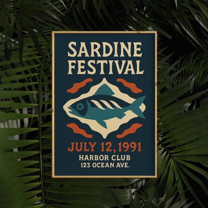 Sardine Festival Poster