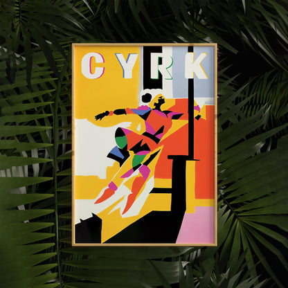 Cyrk Circus Poster Print