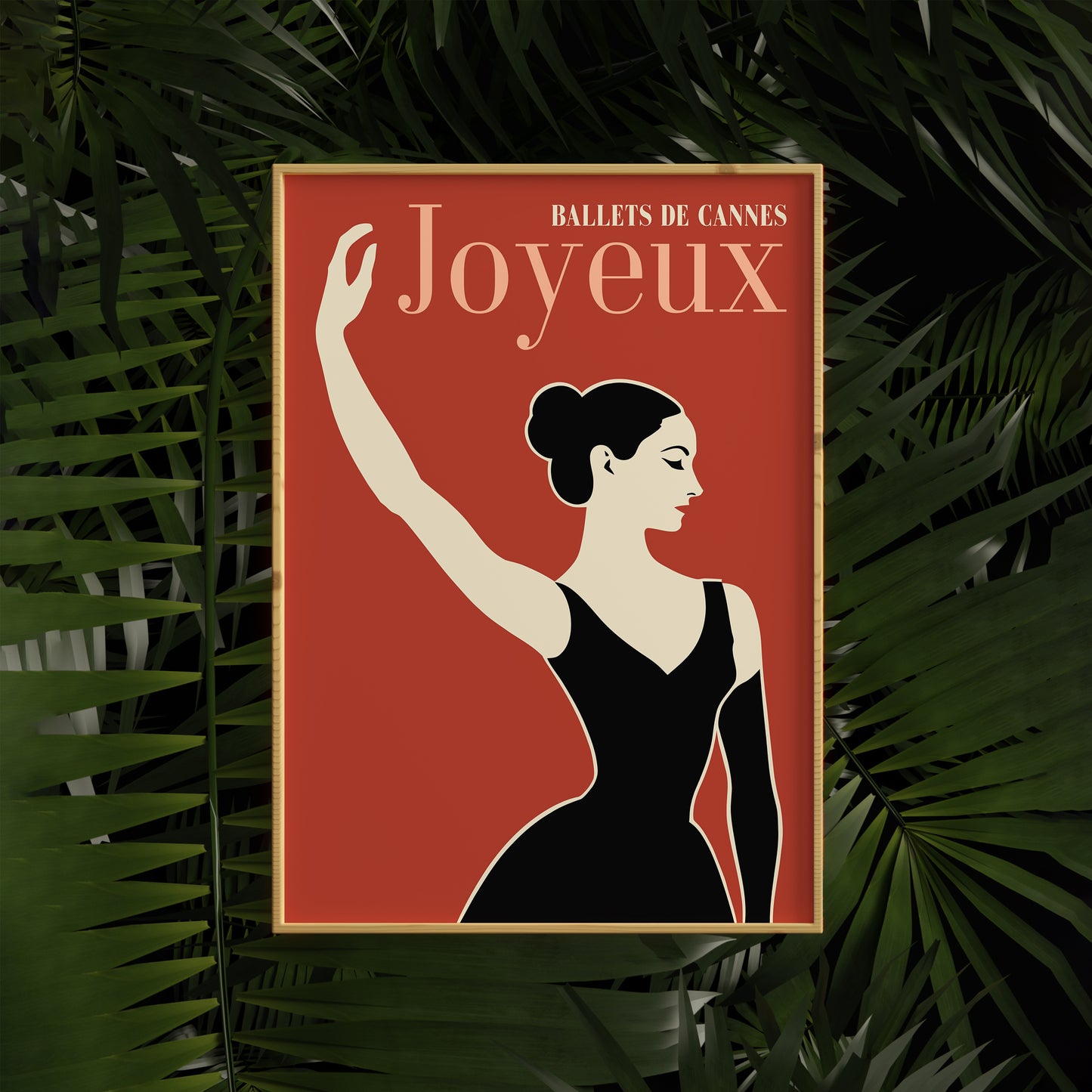 Ballets De Cannes Joyeux Poster