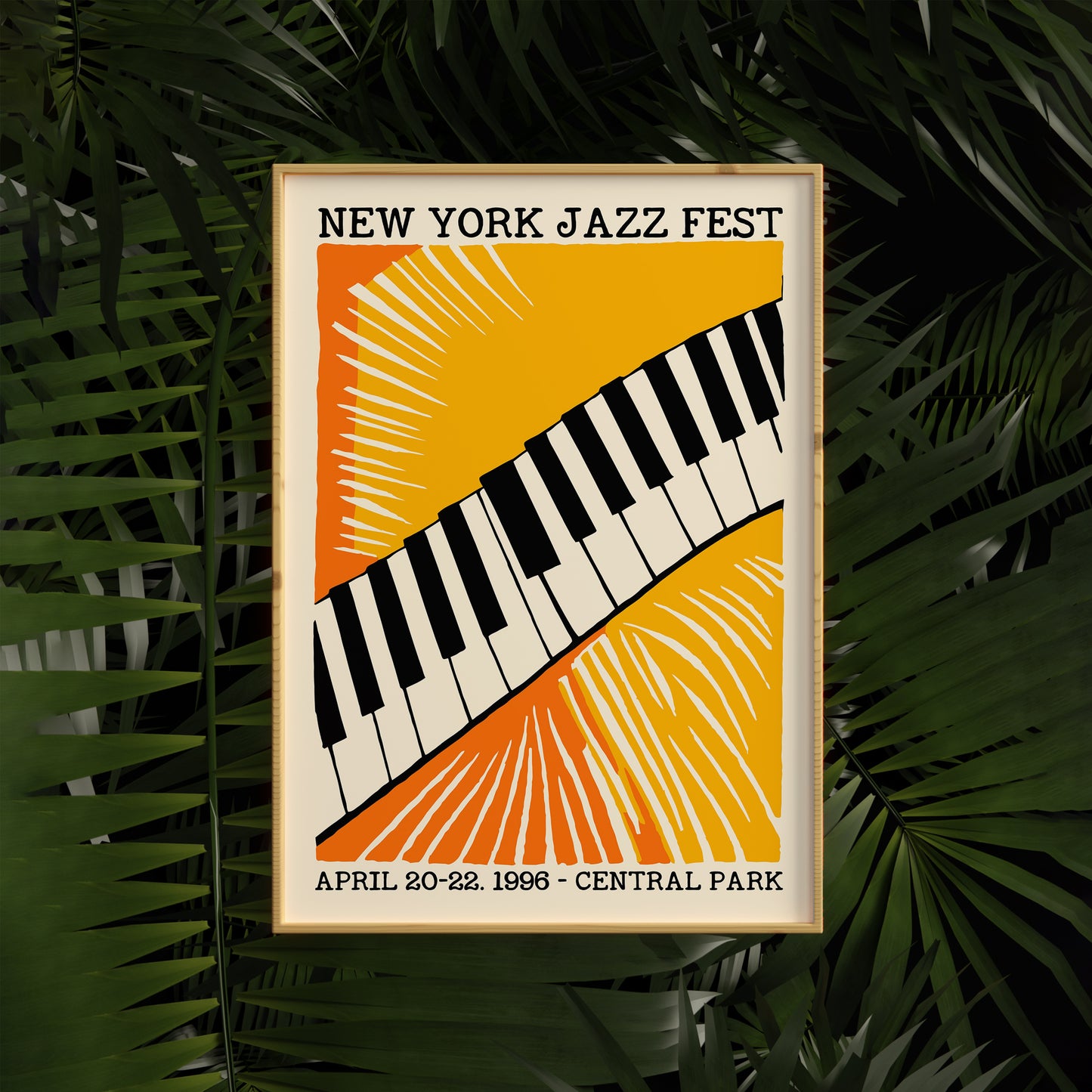 New York Jazz Fest Poster Print