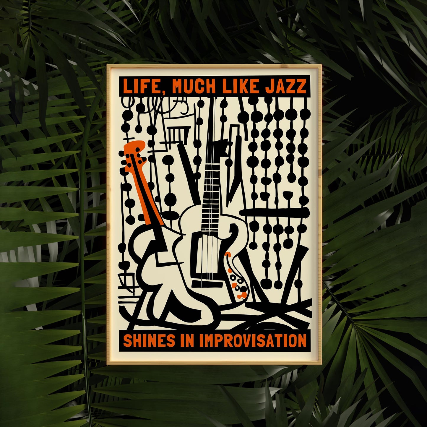 Jazz Improvisation Wall Art