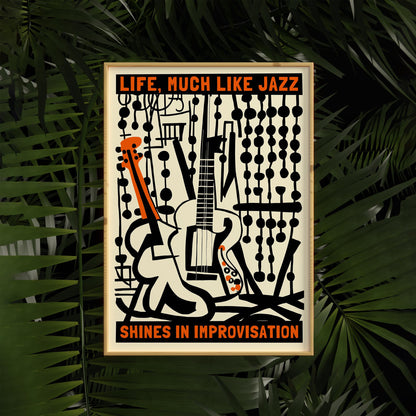 Jazz Improvisation Wall Art