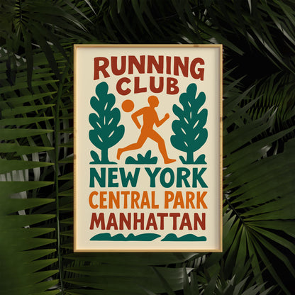 Running Club NYC Print